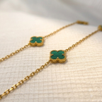 Gargantilla Clover verde